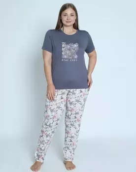 Пижама с брюками