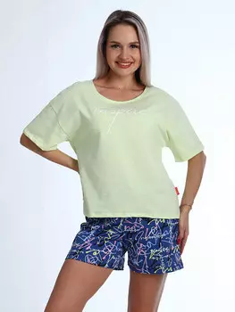 Пижама с шортами "Очарование"5-040