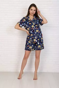 Пижама с шортами "Уют" 036