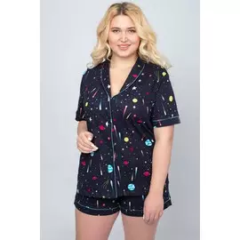 Пижама туника шорты