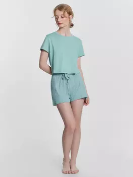 Пижама женская бирюзовая