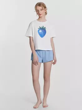 Пижама женская с принтом