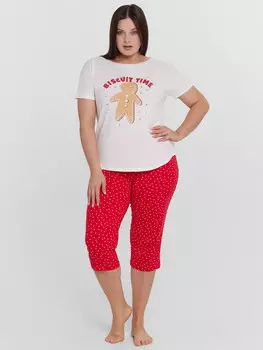 Пижама женская с принтом