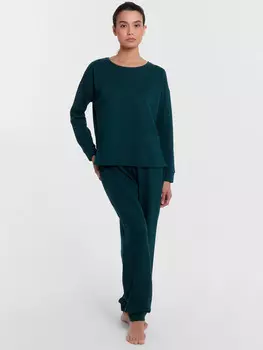 Пижама женская зеленая