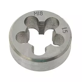 Плашка метрическая тундра, м18 х 1.5 мм