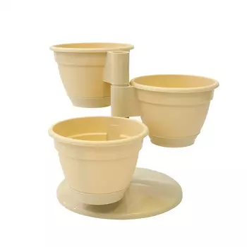 Пластиковый цветочный каскад