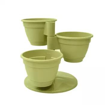 Пластиковый цветочный каскад