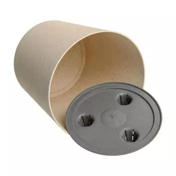 Пластиковый горшок со вставкой