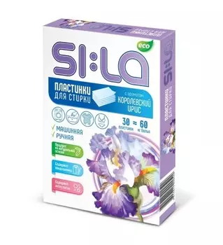 Пластинки для стирки королевский ирис, 30шт
