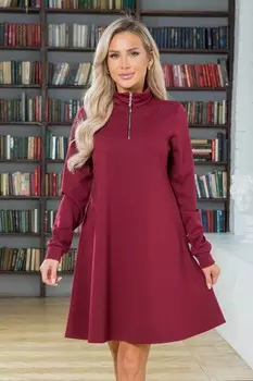 Платье трикотажное