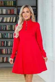 Платье трикотажное