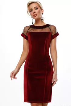 Платье бархатное