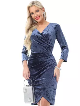 Платье бархатный