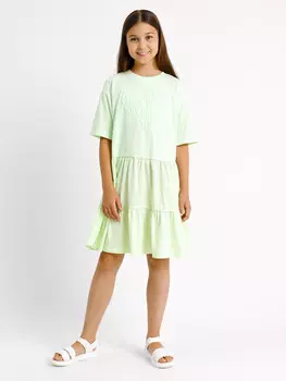 Платье для девочек салатовое