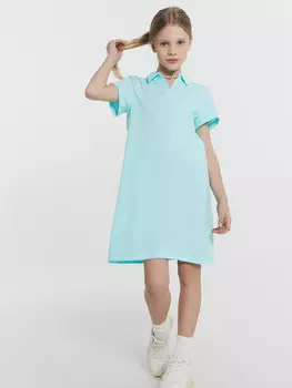Платье для девочек светло-бирюзовое
