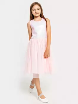 Платье для девочек в розовом оттенке