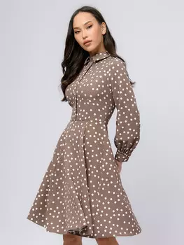 Платье кофейного