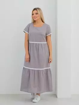 Платье кофейный