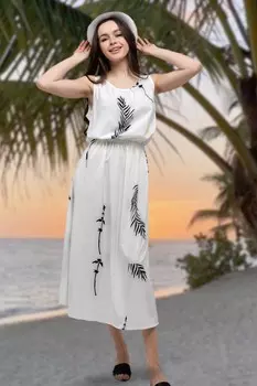 Платье пляжное