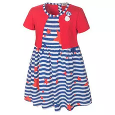 Платье с имитацией болеро