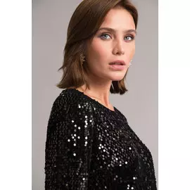 Платье с пайетками