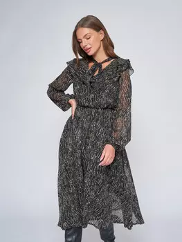 Платье шифоновое