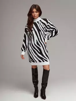 Платье свитер