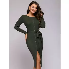 Платье трикотажное