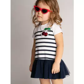 Платье трикотажное