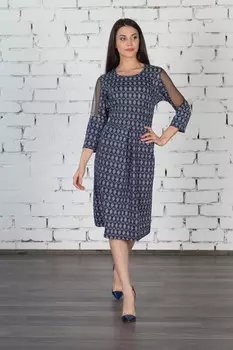 Платье трикотажное