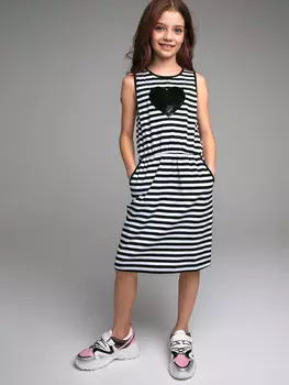 Платье трикотажное