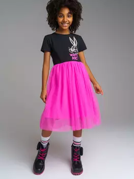 Платье трикотажное