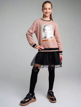 Платье трикотажное