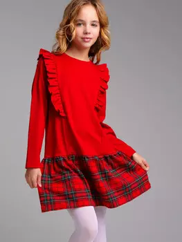 Платье трикотажное