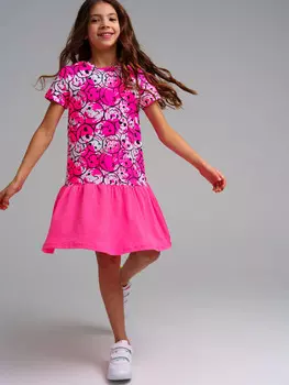 Платье трикотажное