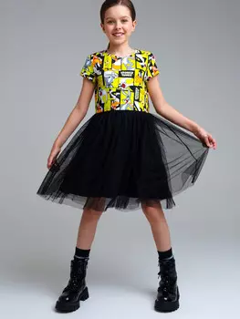 Платье трикотажное