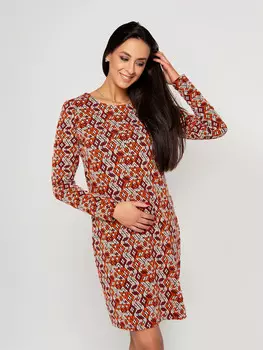 Платье трикотажное