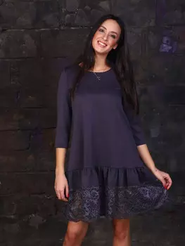 Платье трикотажное