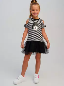 Платье трикотажное