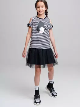 Платье трикотажное