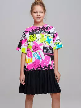 Платье трикотажное