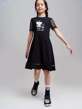 Платье трикотажное