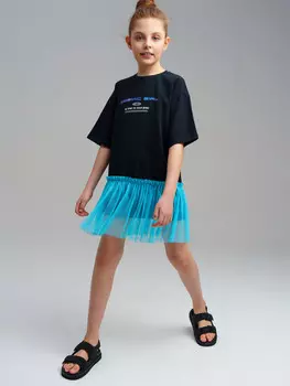 Платье трикотажное