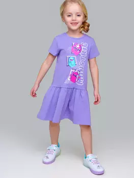 Платье трикотажное