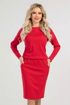 Платье трикотажное