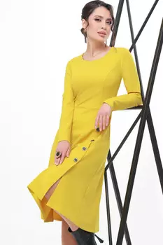 Платье трикотажное декоративными