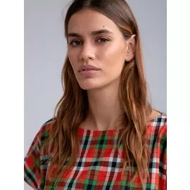 Платье в клетку