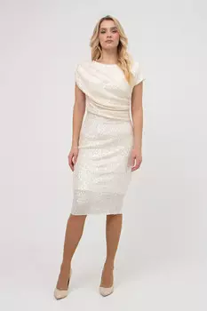 Платье жемчуг