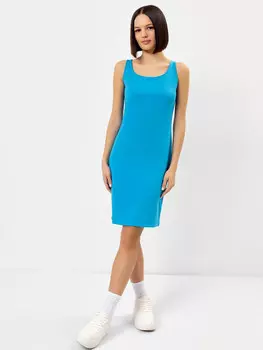 Платье женское синее