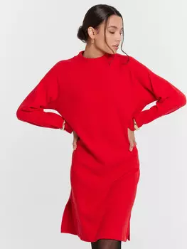 Платье женское красное